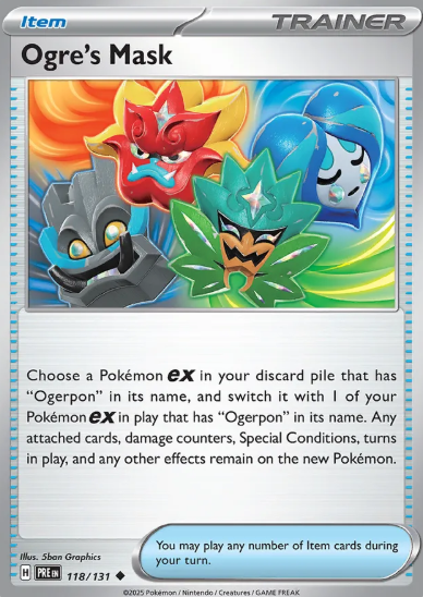 #118 Ogre's Mask Prismatic Evolutions
