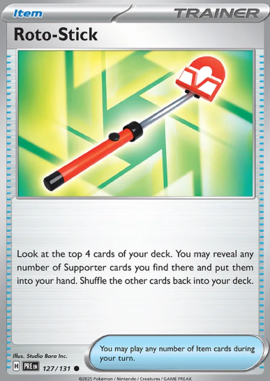 #127 Roto Stick Prismatic Evolutions