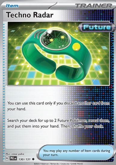 #130 Techno Radar Prismatic Evolutions