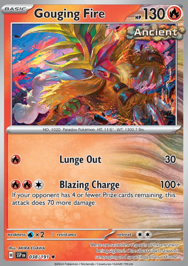 #038 Gouging Fire Surging Sparks