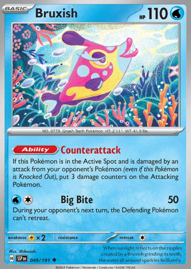 #049 Bruxish Surging Sparks