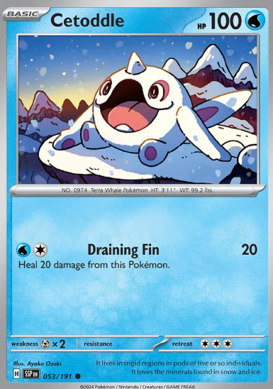 #053 Cetoddle  Surging Sparks