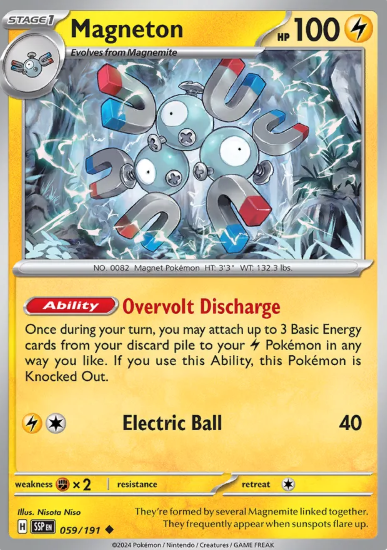 #059 Magneton Surging Sparks