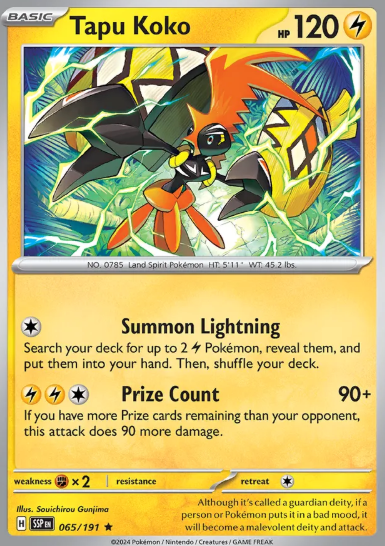 #065 Tapu Kolo Surging Sparks