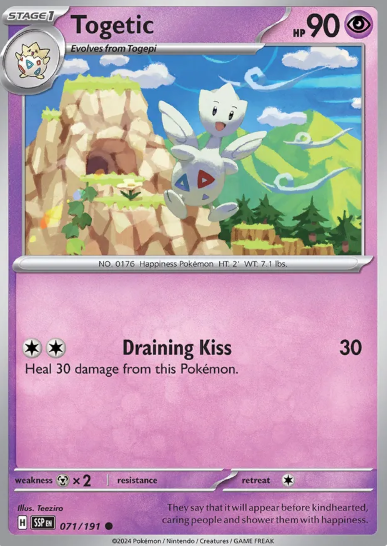 #071 Togetic Surging Sparks