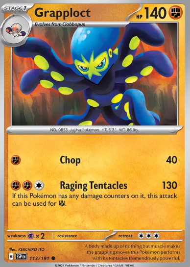 #113 Grapploct Surging Sparks