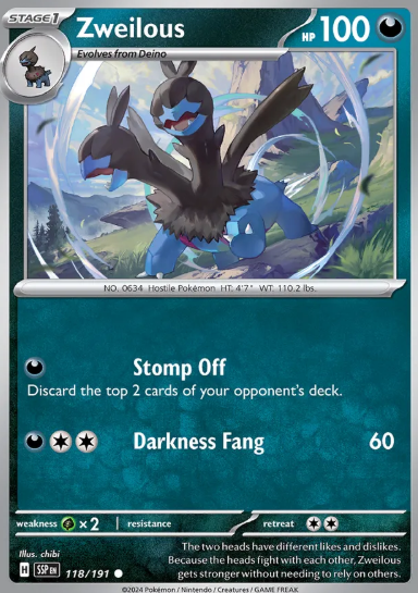 #118 Zweilous Surging Sparks