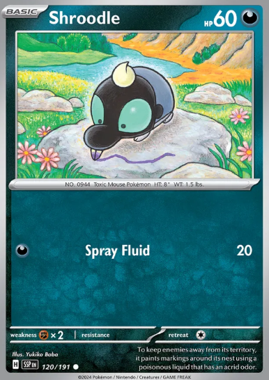 #120 Shroodle Surging Sparks