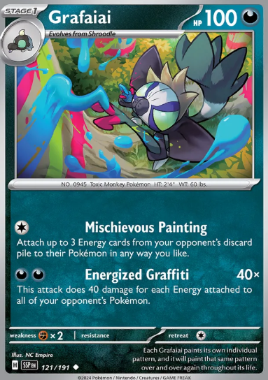 #121 Grafarai Surging Sparks