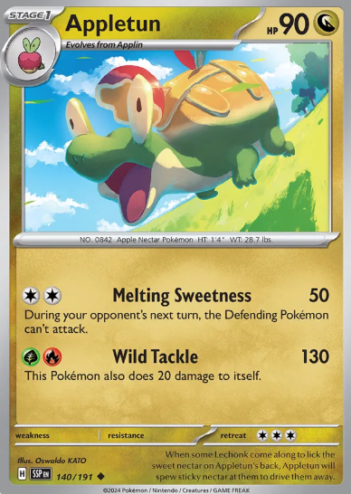 #140 Appletun Surging Sparks