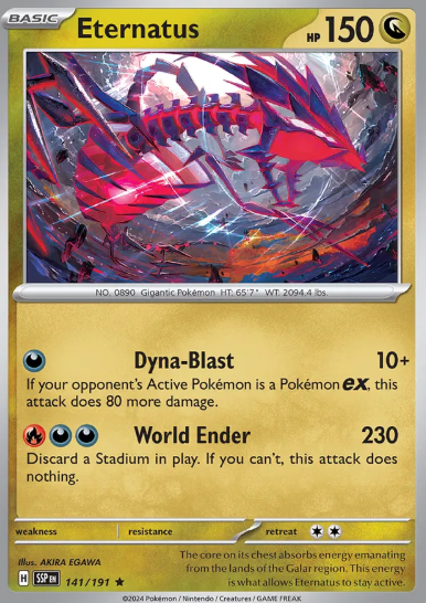 #141 Eternatus Surging Sparks