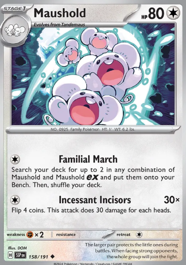 #158 Maushold Surging Sparks