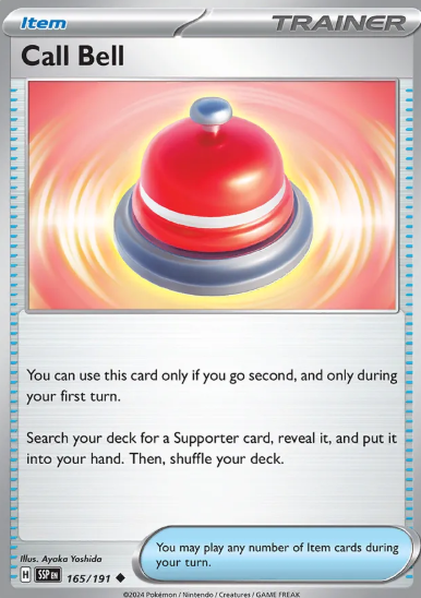 #165 Call Bell Surging Sparks