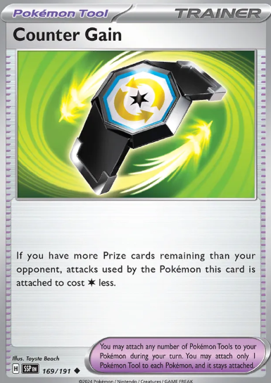 #169 Counter Gain Surging Sparks