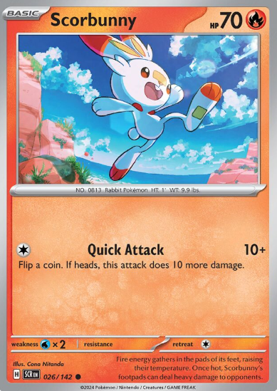 #026 Scorbunny Stellar Crown