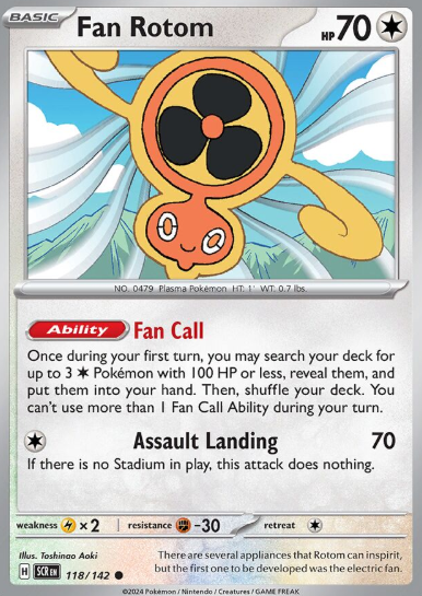 #118 Fan Rotom Stellar Crown