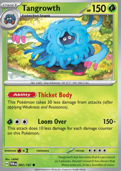 #002  Twilight Masquerade Tangrowth