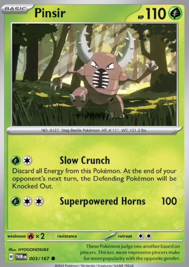 #003  Twilight Masquerade Pinsir