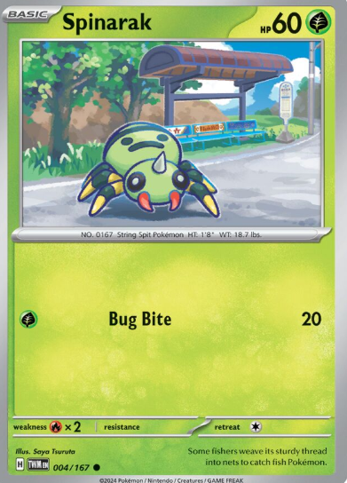 #004  Twilight Masquerade Spinarak