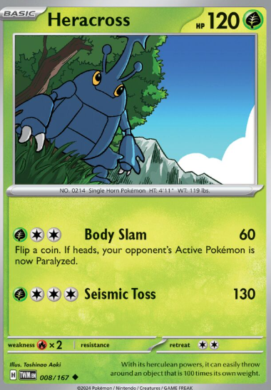 #008  Twilight Masquerade Heracross