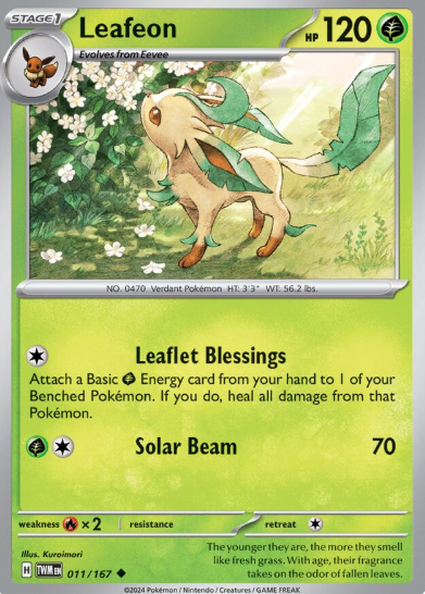 #011  Twilight Masquerade Leafeon