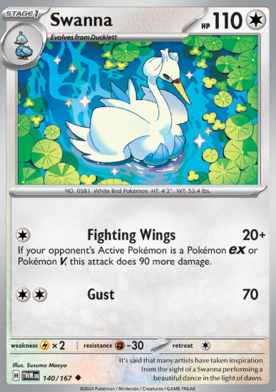 #140 Twilight Masquerade Swanna