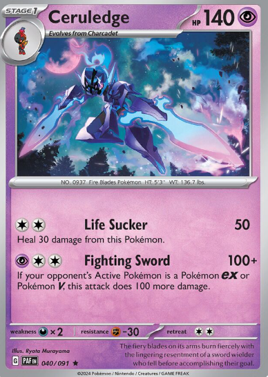 #040 Paldean Fates Cereuledge