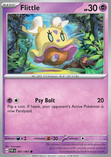 #041 Paldean Fates Flittle