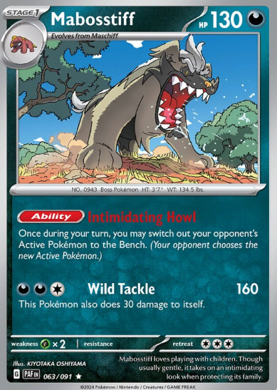 #063 Paldean Fates Mabosstiff