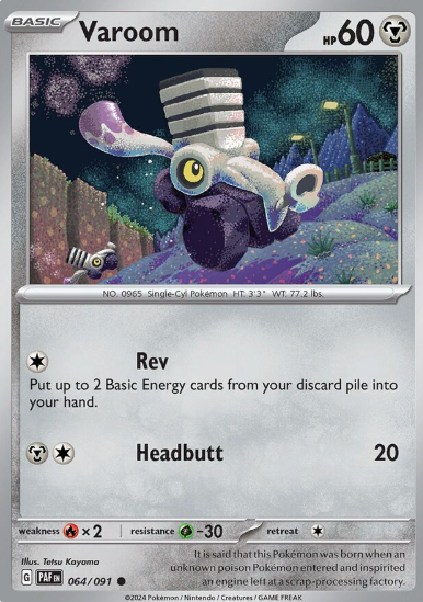 #064 Paldean Fates Varoom