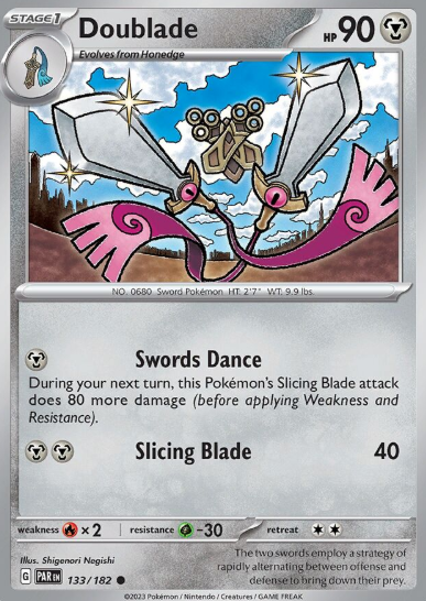 #133 Doublade Paradox Rift