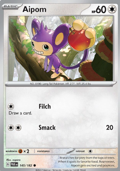#145 Aipom Paradox Rift