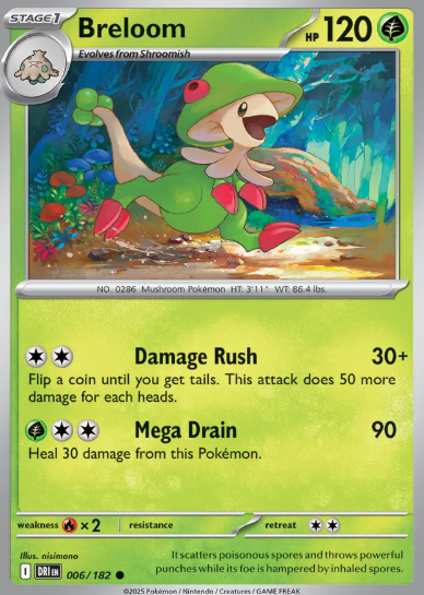 #006 Breloom Destined Rivals