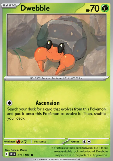 #011 Dwebble Destined Rivals