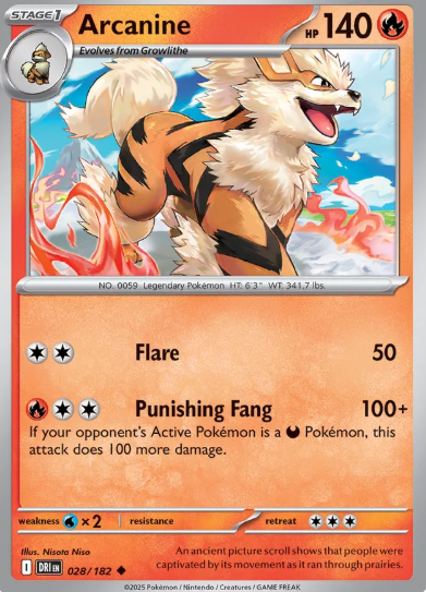 #018 Arcanine Destined Rivals