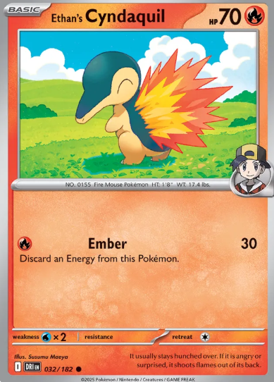 #032 Ethan's Cyndaquil Destined Rivals