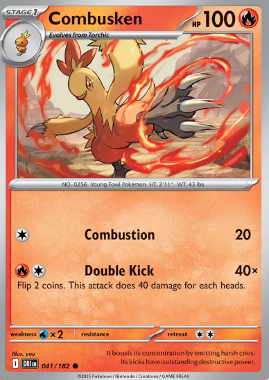 #041 Combusken Destined Rivals