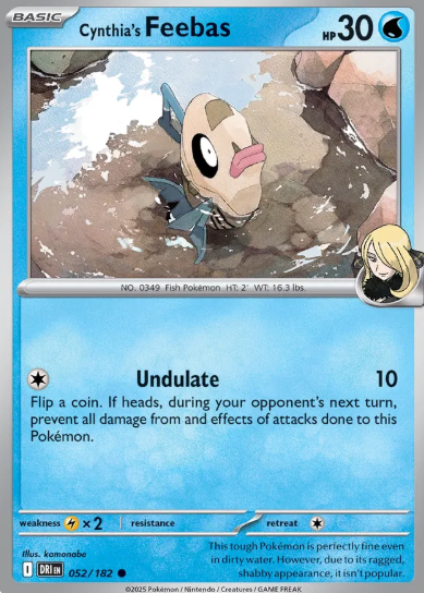 #052 Cynthia's Feebas Destined Rivals