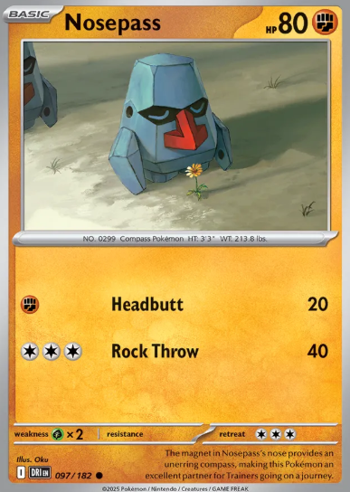 #097 Nosepass Destined Rivals