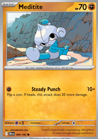 #099 Meditite Destined Rivals