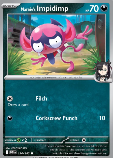 #134 Marnie's Impidimp Destined Rivals