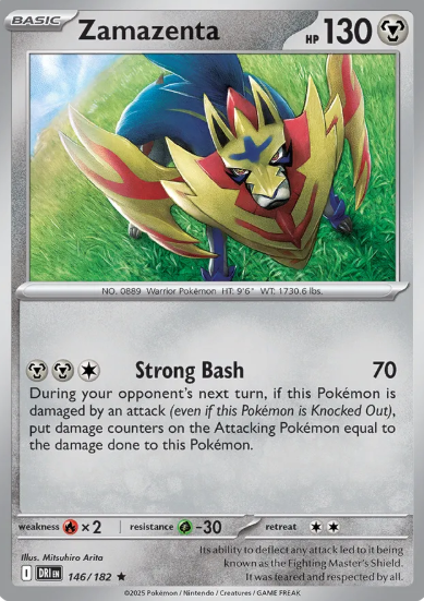 #146 Zamazenta Destined Rivals