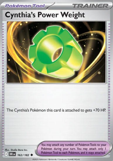 #162 Cynthia's Power Weight Destined Rivals
