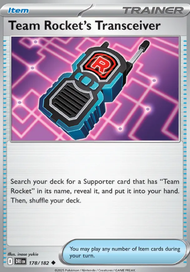 #178 Team Rocket's Transceiver Destined Rival