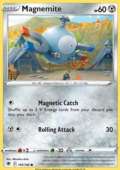 #105 Magnemite Sword & Shield Astral Radiance
