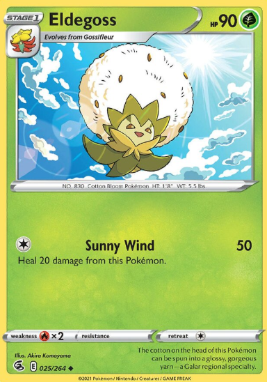 #025 Eldegoss  Fusion Strike