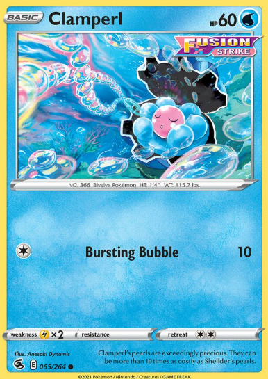 #065 Clamperl  Fusion Strike