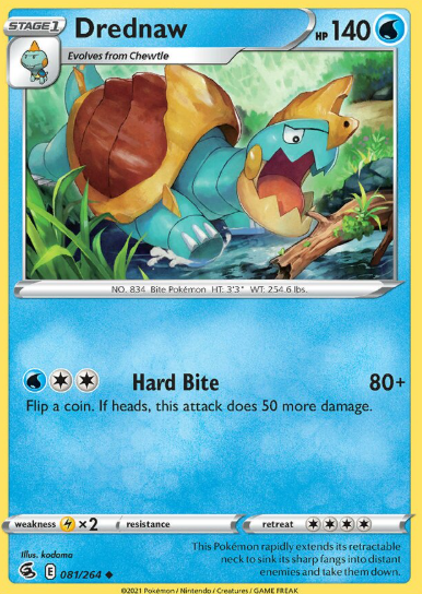 #081 Drednaw  Fusion Strike