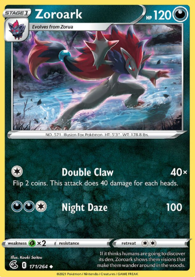 #171 Zoroark  Fusion Strike