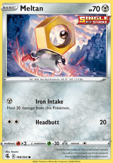 #188 Meltan Fusion Strike